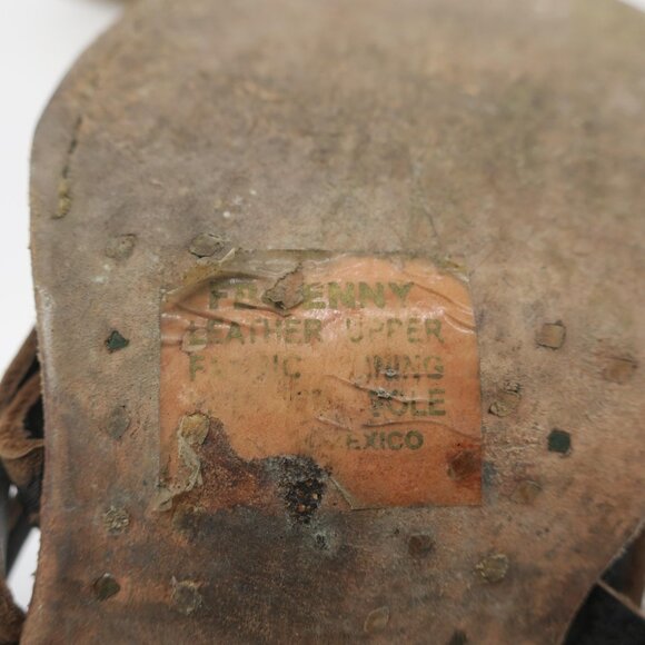 Freebird by Steven Penny Gladiator Sandals Women's 10 Strappy Leather Block Heel - Picture 4 of 6